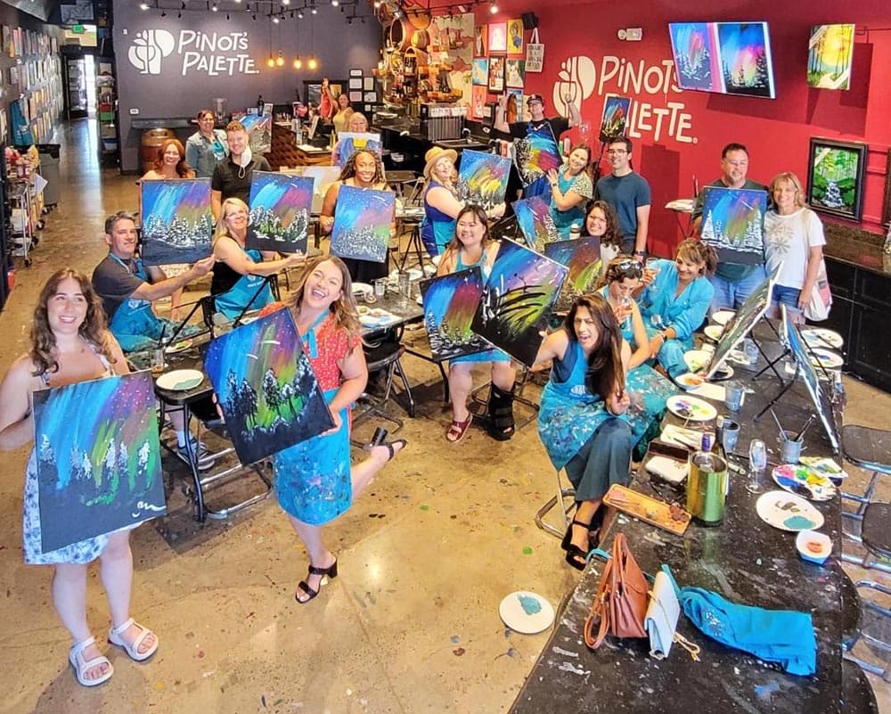 Sip & Paint Wine Tour