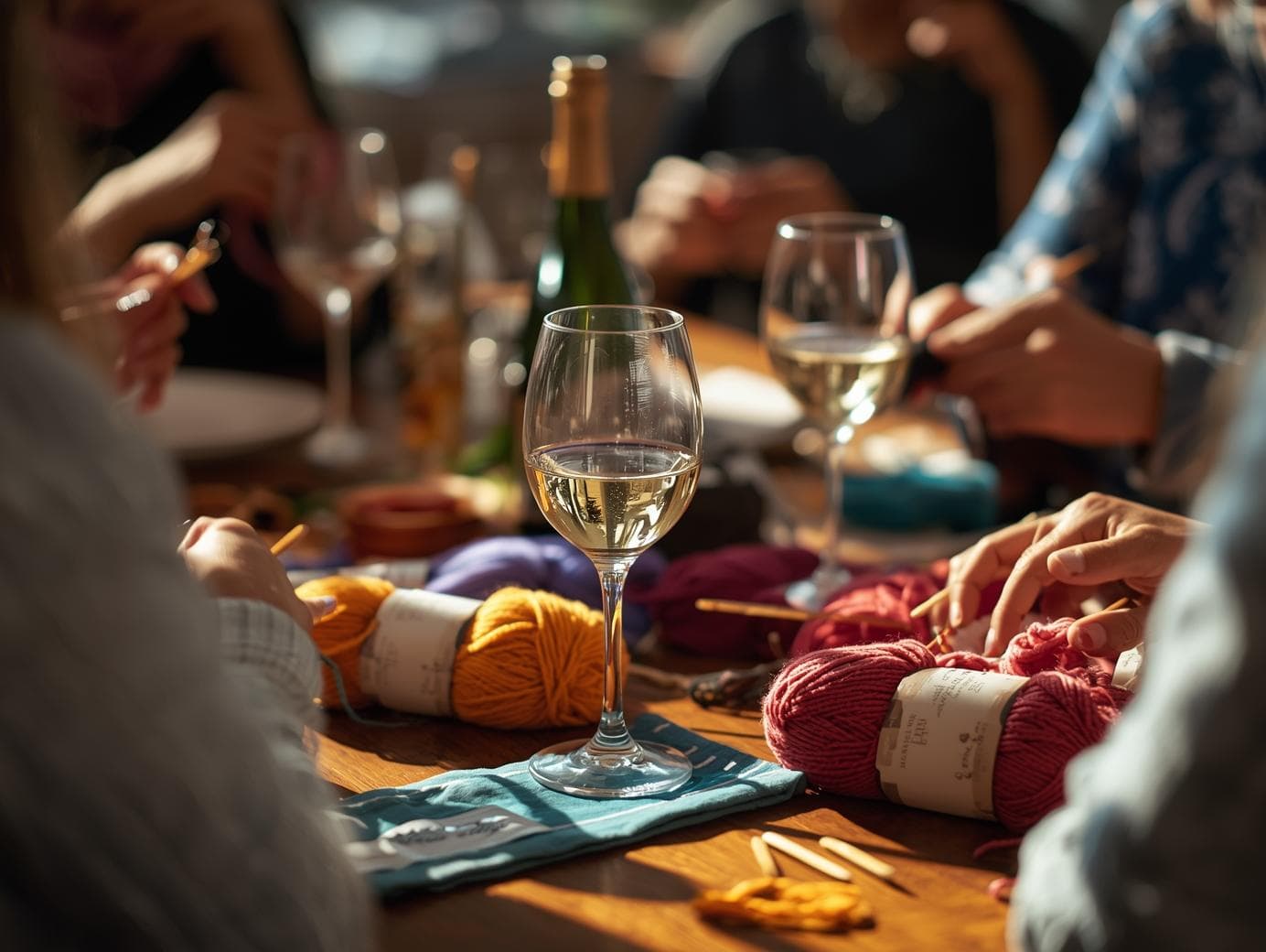 Sip & Stitch in the Vineyards — photo 2 of 3