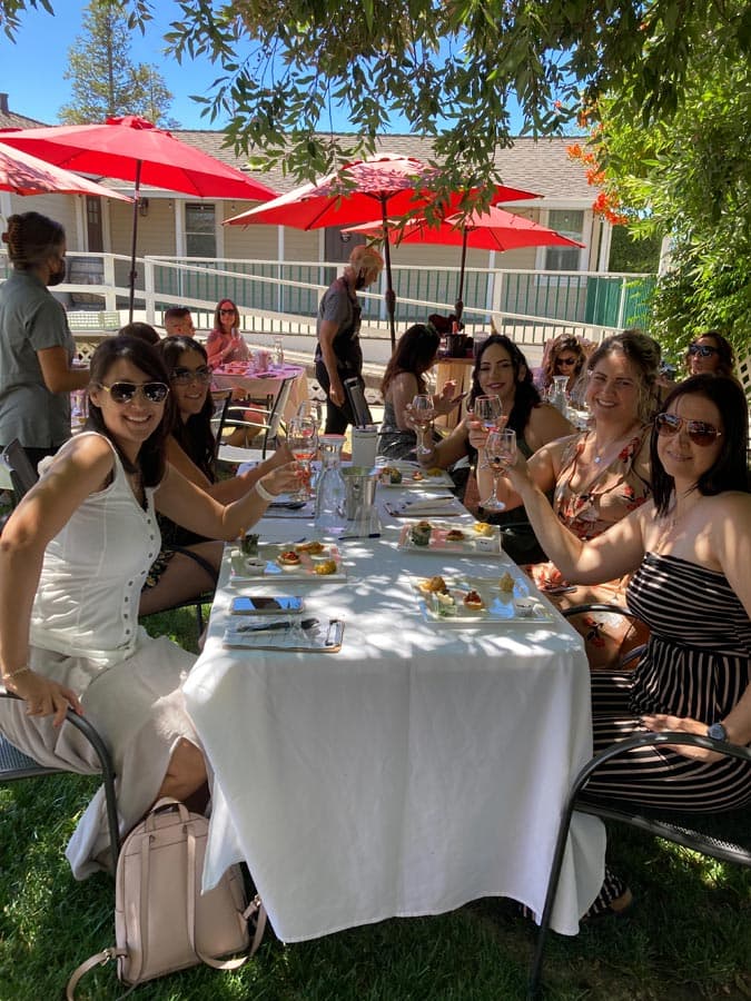 A scenic wine and food pairing experience at a Livermore Valley winery