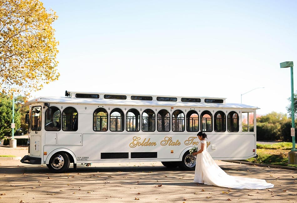 34 Passenger Golden State Trolley (White) primary photo